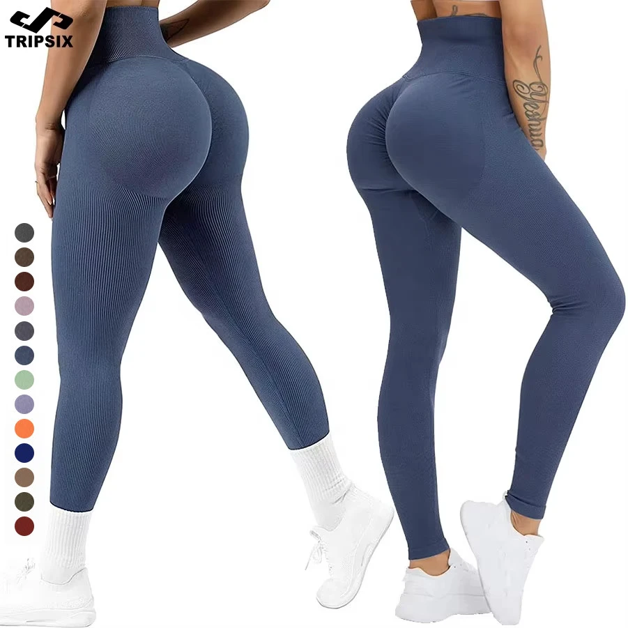 New Active Wear Hot Girls Women Scrunch Butt Lift Fitness Yoga Sports Pants Gym Leggings For Sale