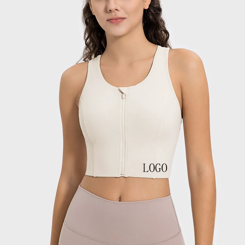 Millennium High Elastic Cool Mesh Back Quick Drying Sports Bra Breathable Anti-Sagging Custom Logo Wholesale for Fitness Running