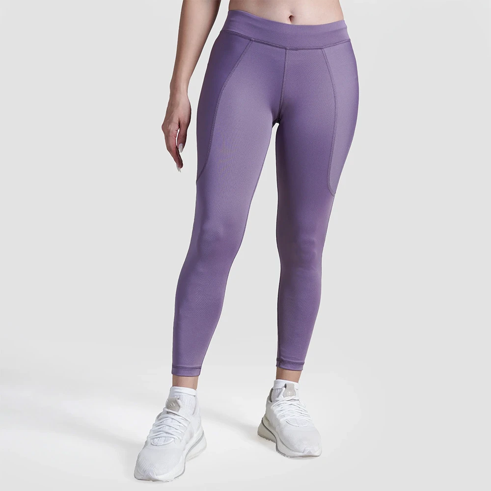 New Arrival High Quality Solid Women's Yoga Leggings High Waist Four-Way Stretch Full Length Gym Sports Leggings