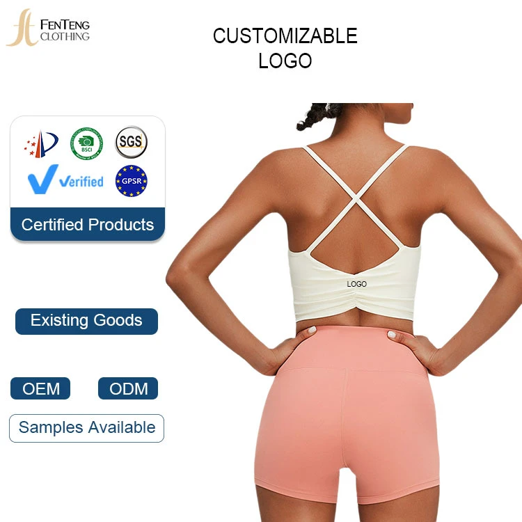 Under Lulu Custom New Women High Support Cross-back Vest Yoga Sports Bra Breathable Four-Way Stretch Quick-drying Spandex/Nylon