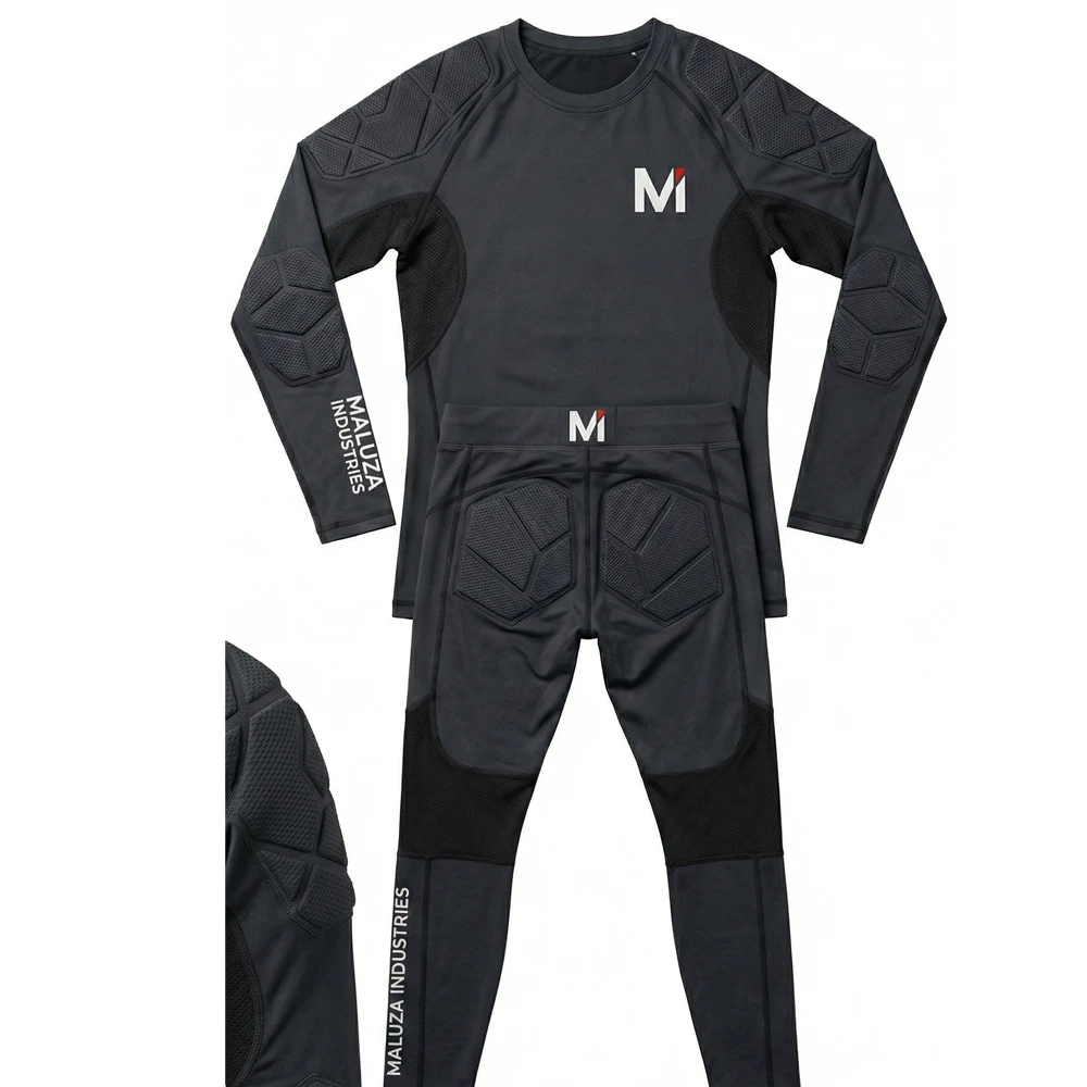 Unisex Pro Tactical Base Layer Compression Track Suit Gym Fitness Activewear Spandex/Polyester Quick Dry Lightweight MALUZA