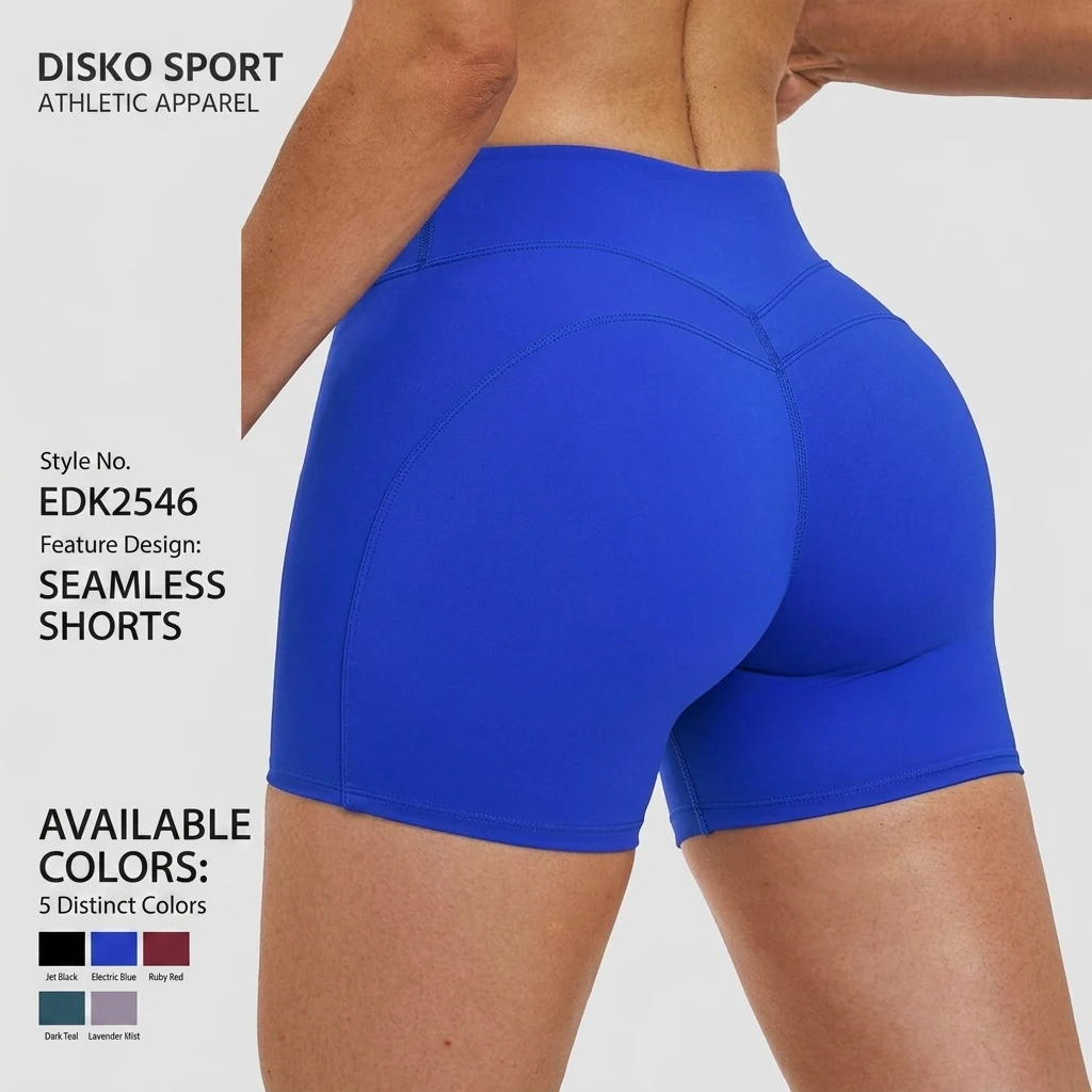 Brushed Solid High-Waisted Yoga Pants for Women Four-Way Stretch Quick Dry Sports Shorts Hip-Slimming Outdoor