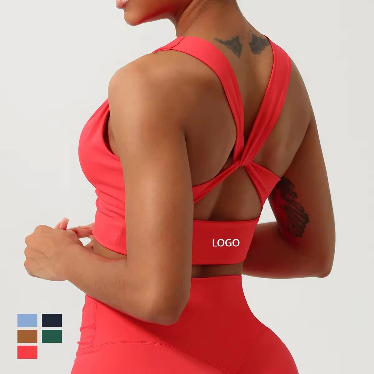 Seamless Fitness Sports Bra Women Comfortable Stretch Fabric Support Activewear Running Gym Training Breathable Top