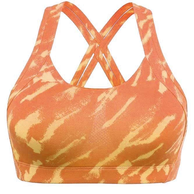 Women's High Support Front Wireless Padded Workout Bra Full Support Fitness Top USA Wholesale 2026