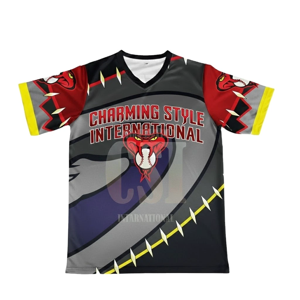 Sublimation E-sports Wear New Design Breathable Unisex All Over Printed Custom E-sports Gaming Jersey