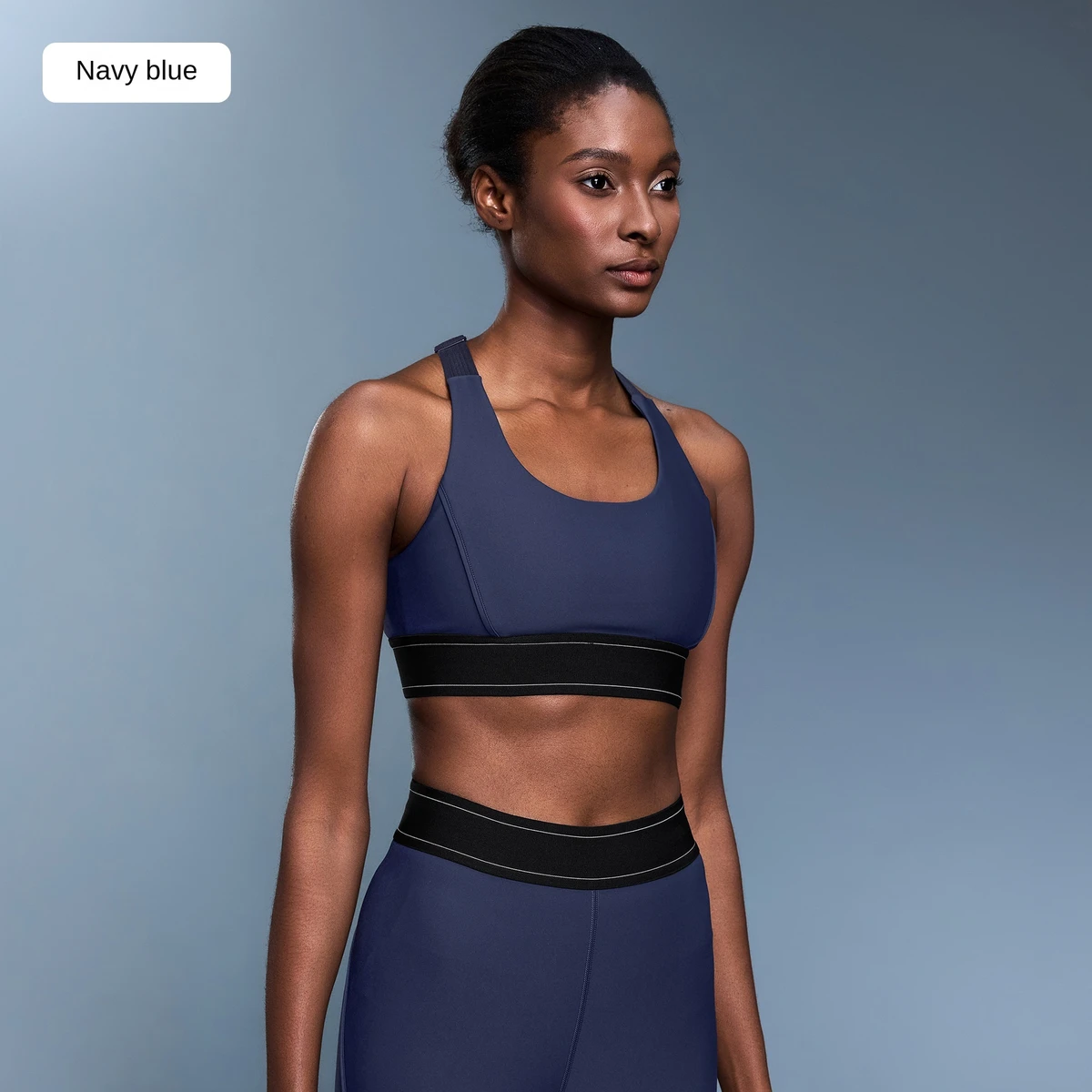 New Seamless Breathable Adjustable Shoulder Strap High Support Shockproof Push-up Training Sports Bra