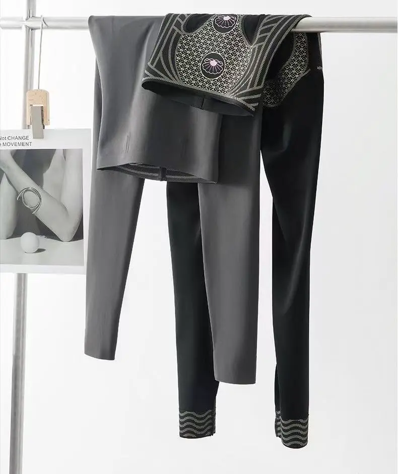 Waist Shaping Plus Size Breathable Seamless Leggings Thin Lifting Buttocks Pants with Solid Print XXL Available