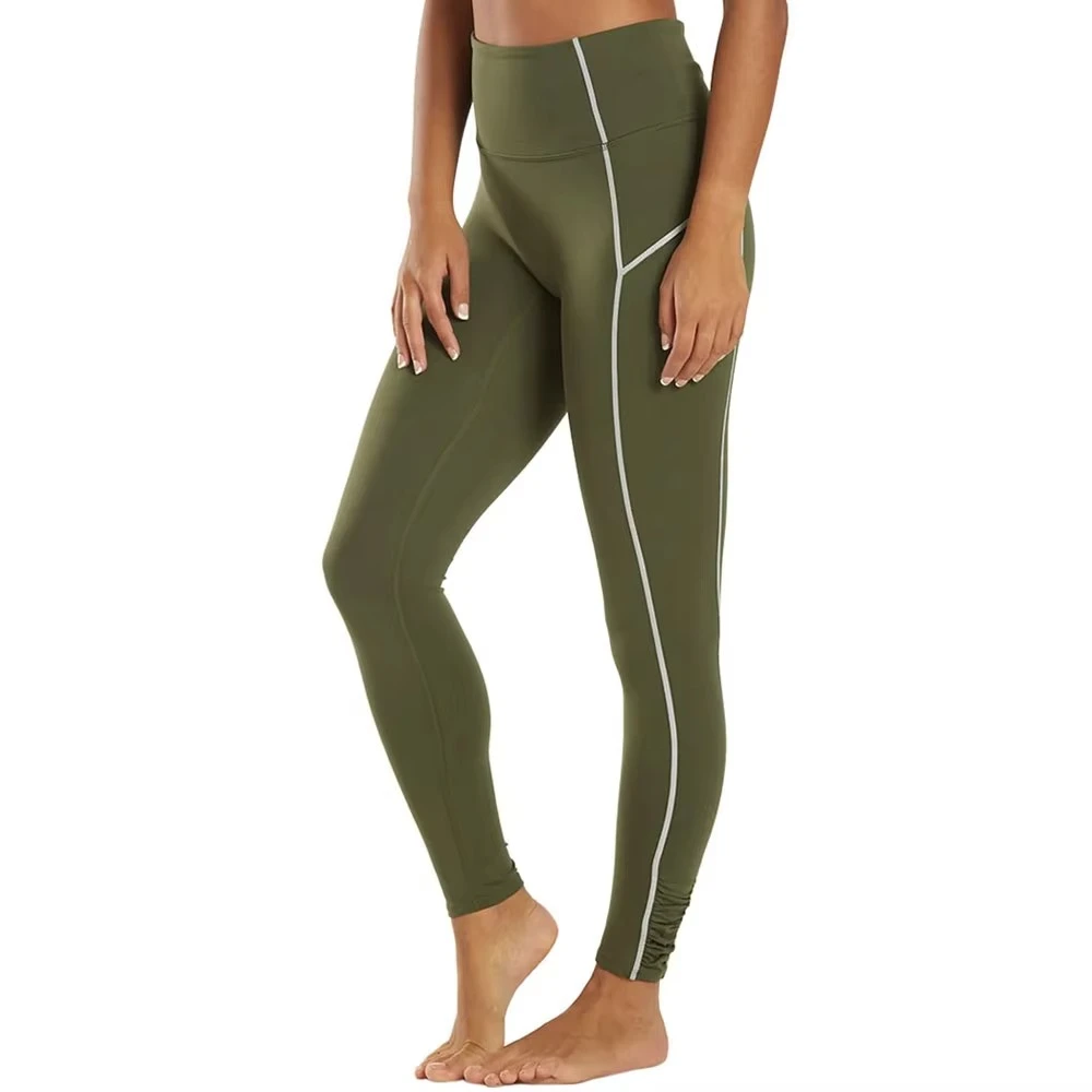 Women's Vintage Athletic Leggings Push up Soft Knitted Stretch High Waist Shaping Comfort Breathable Durable Active Wear Gym