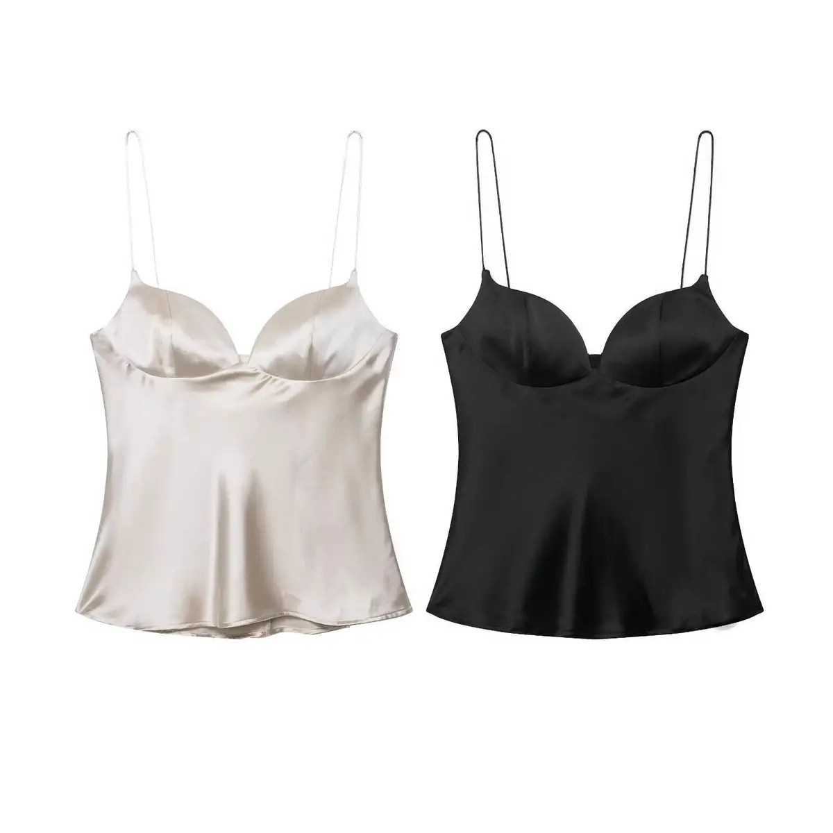 European and American Style Women's Clothing New Fashion Versatile Slimming Camisole