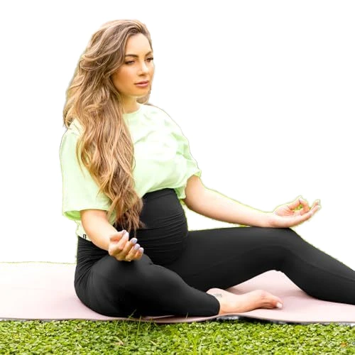Women's Maternity Leggings High-Waisted Solid Elastic Waist Four-Way Stretch Quick-Dry Breathable Spandex/Nylon Workout Yoga