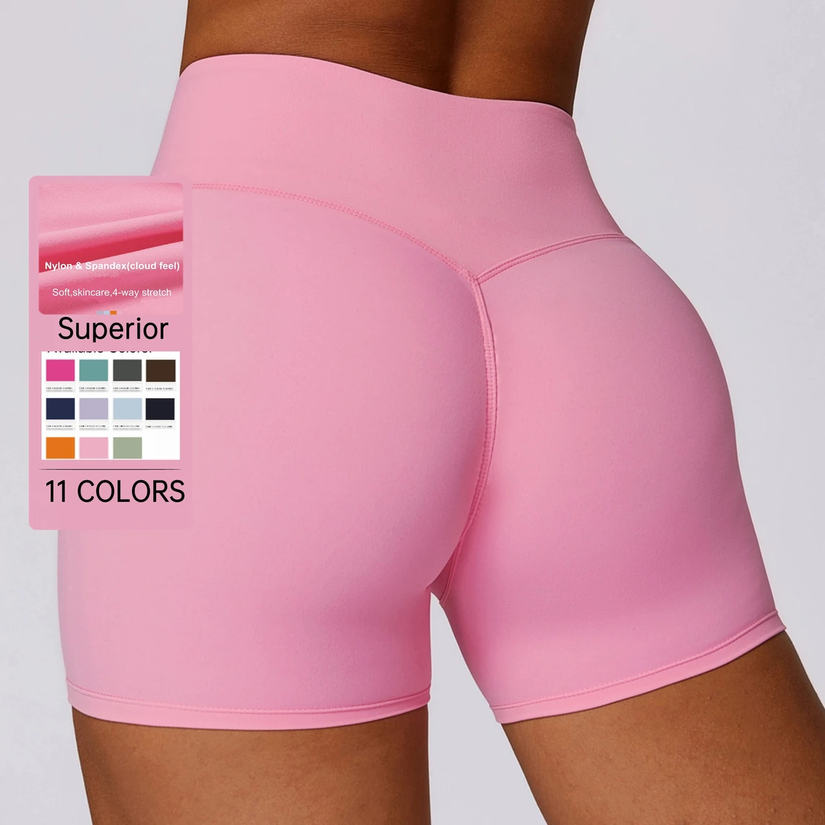 High Waist Yoga Sport Shorts Women Running Workout Fitness Sport Gym Clothing