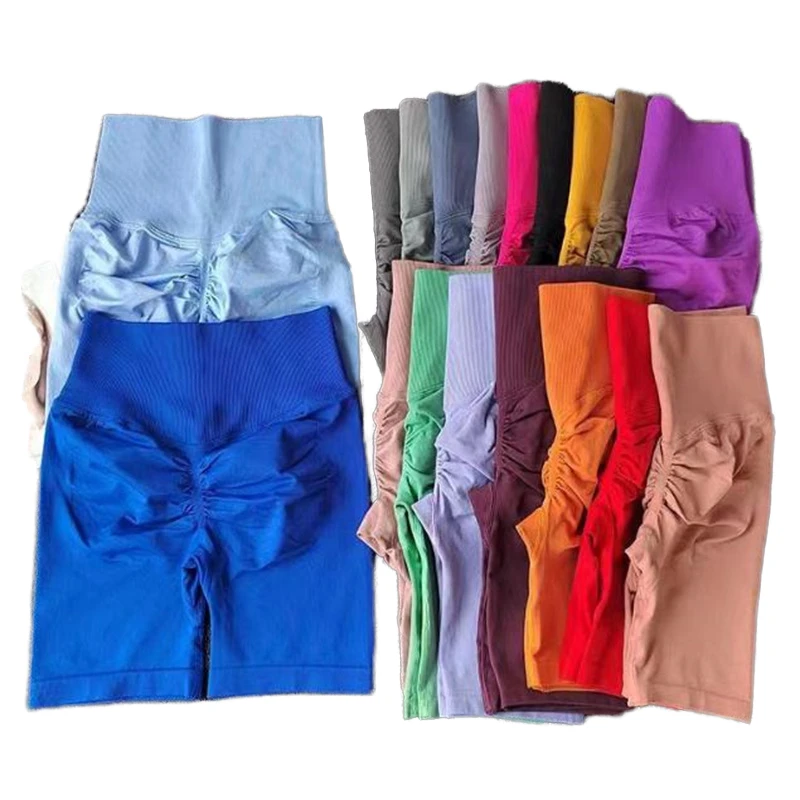 Breathable Automated Cutting 90% Nylon10% Elastane High Elastic Seamless Yoga Pants Leggings
