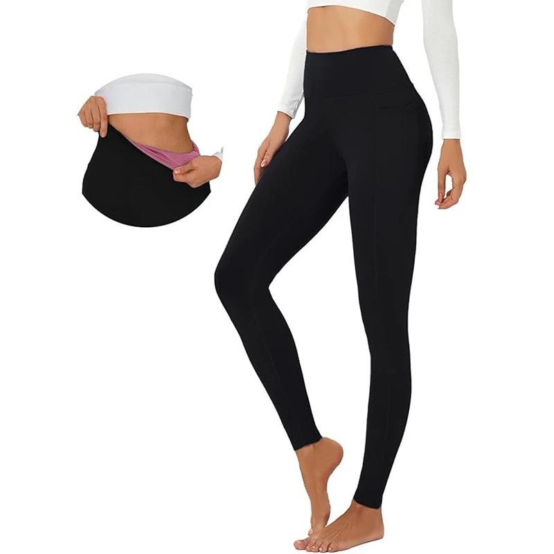 Wide Leg Capri Yoga Pants for Women Loose Summer Ruffles High Rise Cropped Bottom with Pockets