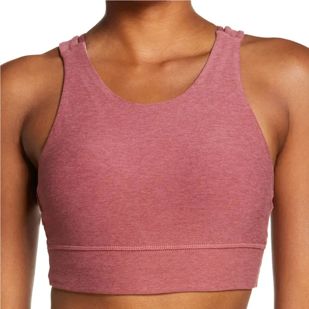 2026 OEM Customized Adult Size Breathable Women's Fitness Sports Bra Light Support Comfortable Stretch Strapless Design
