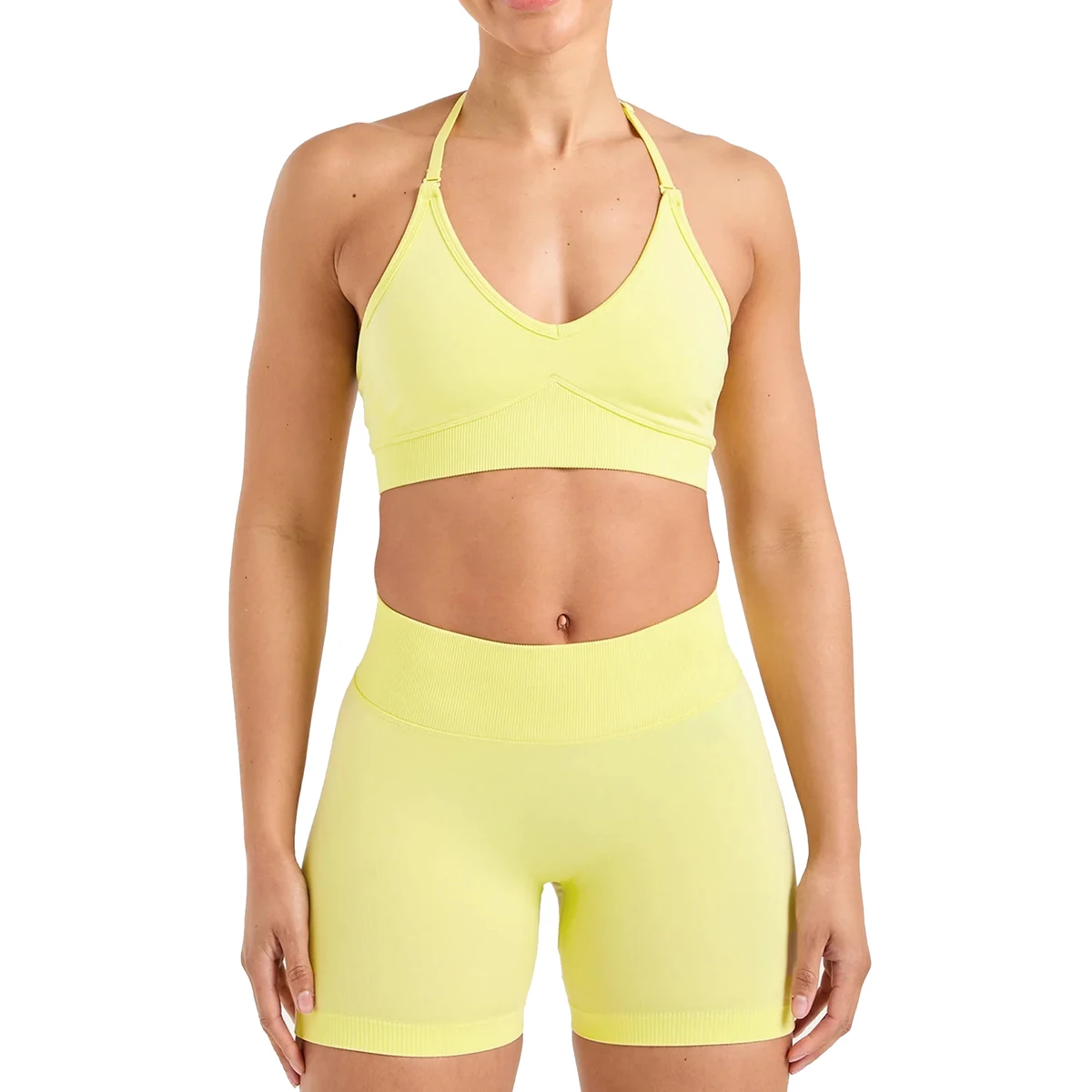 New Arrival High Quality Breathable Sports Bra for Women with Front Logo Medium Support Yoga Fitness Bra-Online Sale