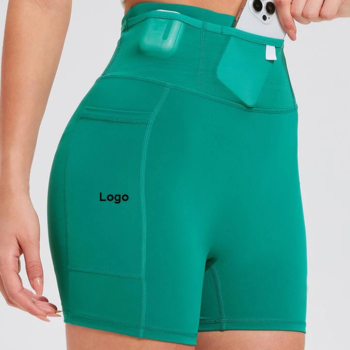 Women's Trail Running Shorts With Custom Stretch Breathable Peach Pocket Butt Lift Convenient Wear