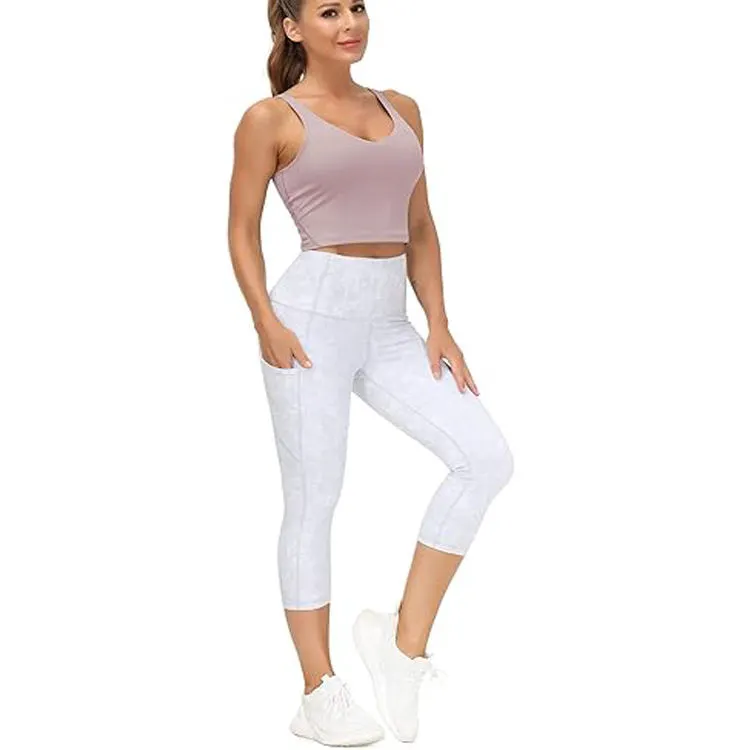 Women's Bra Breathable Wire Free Sexy Embroidery Yoga Sports Bra Women's Push-Up U Back Bra