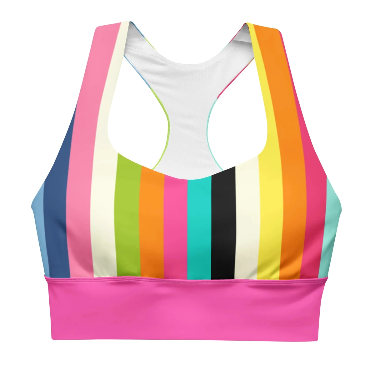 Best Material Sport Bra Lightweight Breathable Eco-Friendly Sublimation Bra Latest Design Women Gym Workout Light Support