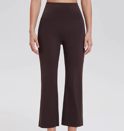 Ladies' High Waisted Elastic Comfortable Spandex/Nylon Quick Dry Yoga Pants Are Versatile for Casual Sports