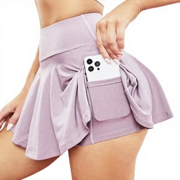 Outdoor Women's High Waist Hip-lifting Three-quarter Yoga Running Shorts Quick-drying Nylon Spandex Sporty Fitness Regular Fit