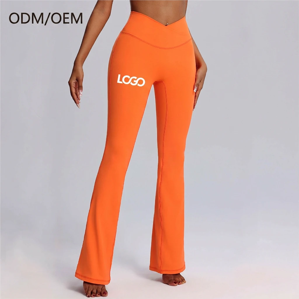 Wide Leg Yoga Leggings Naked Feeling for Gym Fitness Training Women Supplier