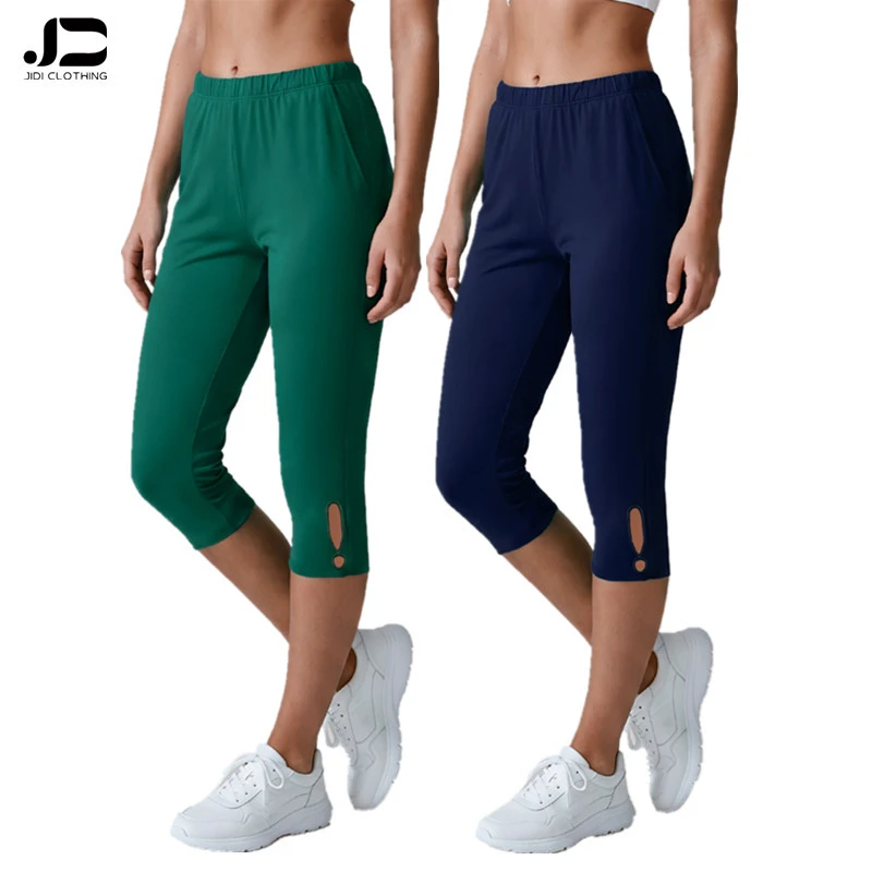 High-waisted Yoga Pants Tight Fitting Outer Wear Butt Lifting Gym Pants Running Lean Legs Exercise Cropped Trousers Get in Shape