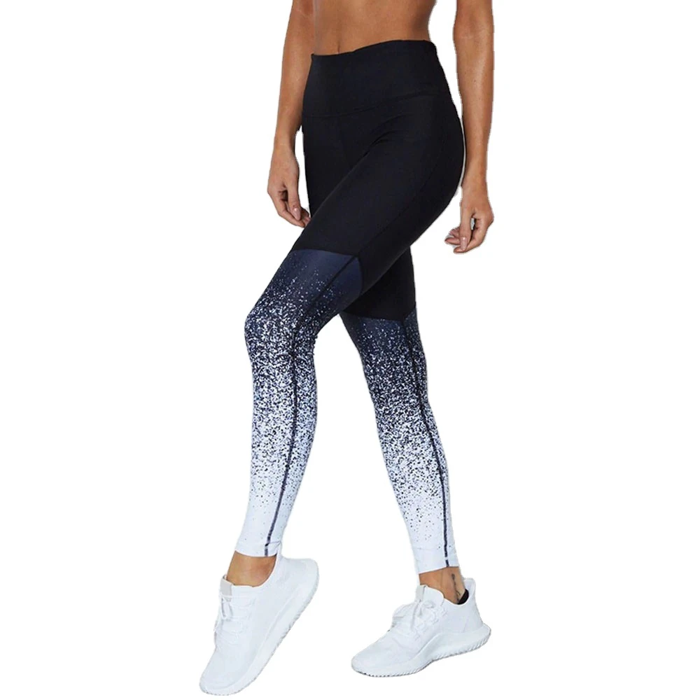 New Womens High Waist Elastic Leggings Mesh Twist Solid Pattern Seamless Full Length Sports Workout Running Fitness Yoga High
