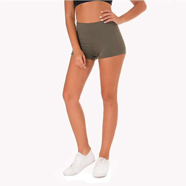High Elasticity Spandex Gym Yoga Booty Shorts