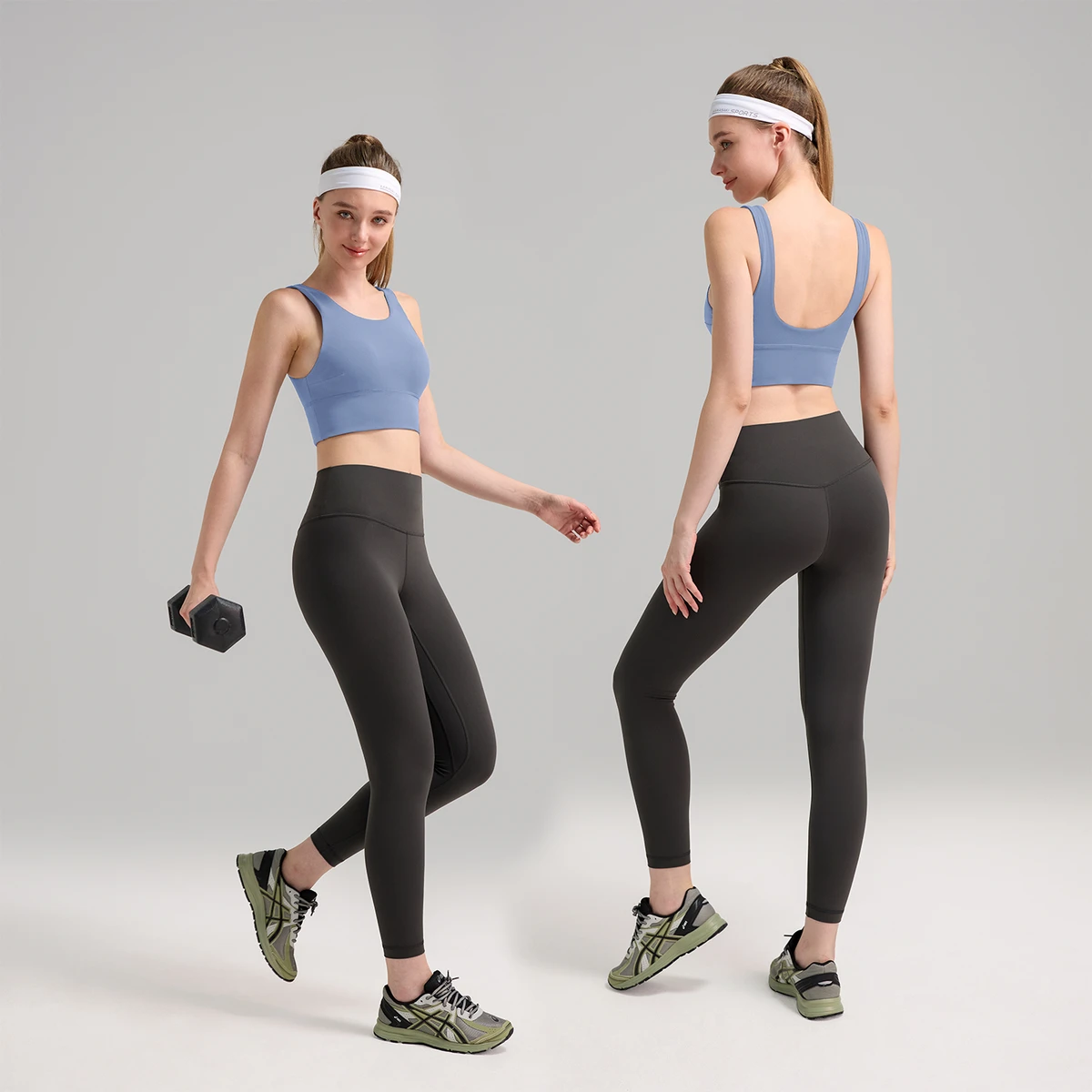 Custom Logo Breathable Padded Sports Bra for Large Busts Women - Plus Size Push up Wireless Light Support Gym Top for Yoga