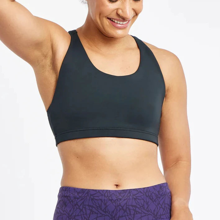 Cross back Halter Longline Good support Top rated Breastfeeding Backless High support Top Training Custom sports bra