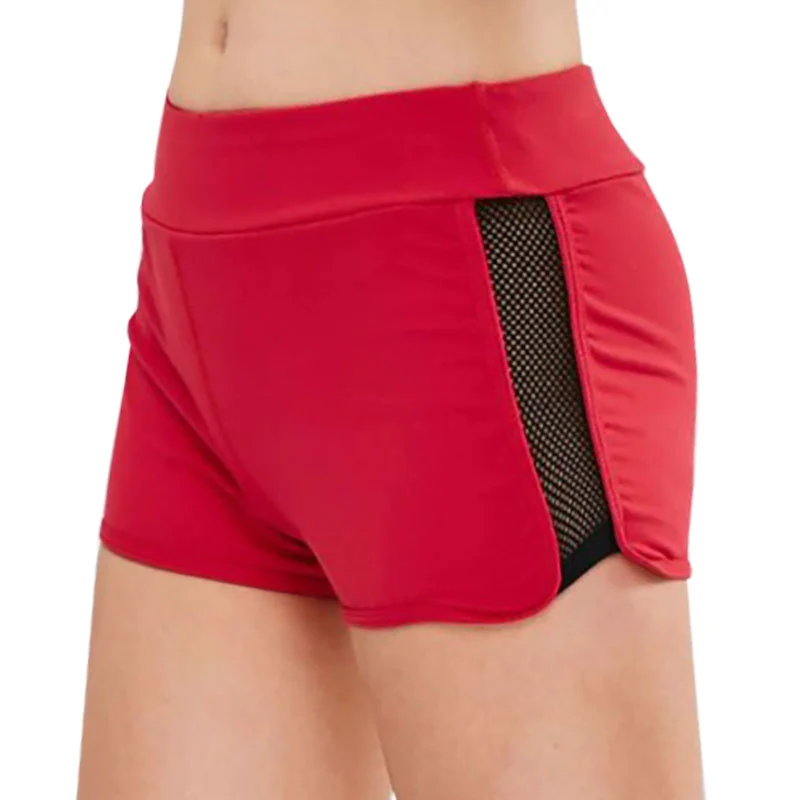 New Fashion Women's Maternity Yoga Shorts with Side Pockets High Waist Moisture Wicking & Four-Way Stretch-Customizable Logo
