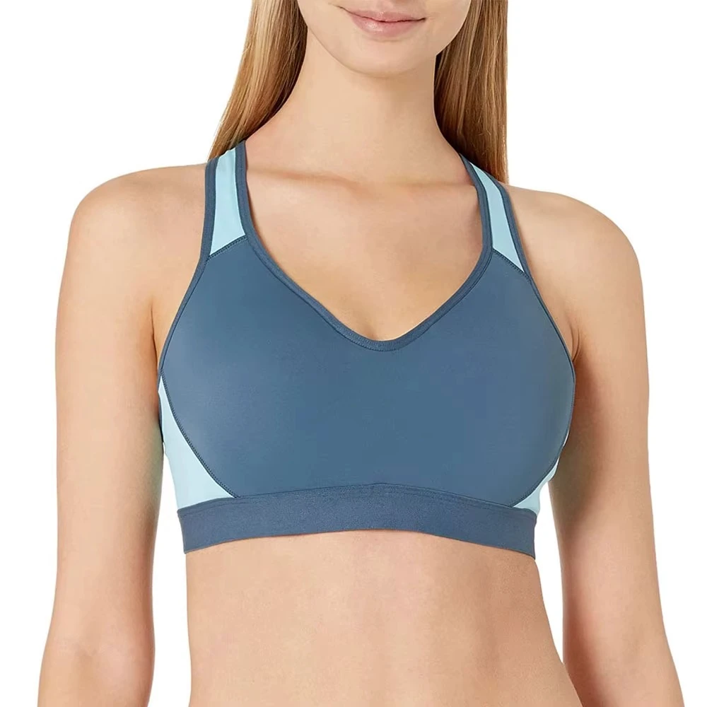 High Quality Women Breathable Yoga Running Training Wear Sports Bra for Quick Dry High Support Sports Bras With Front Logo
