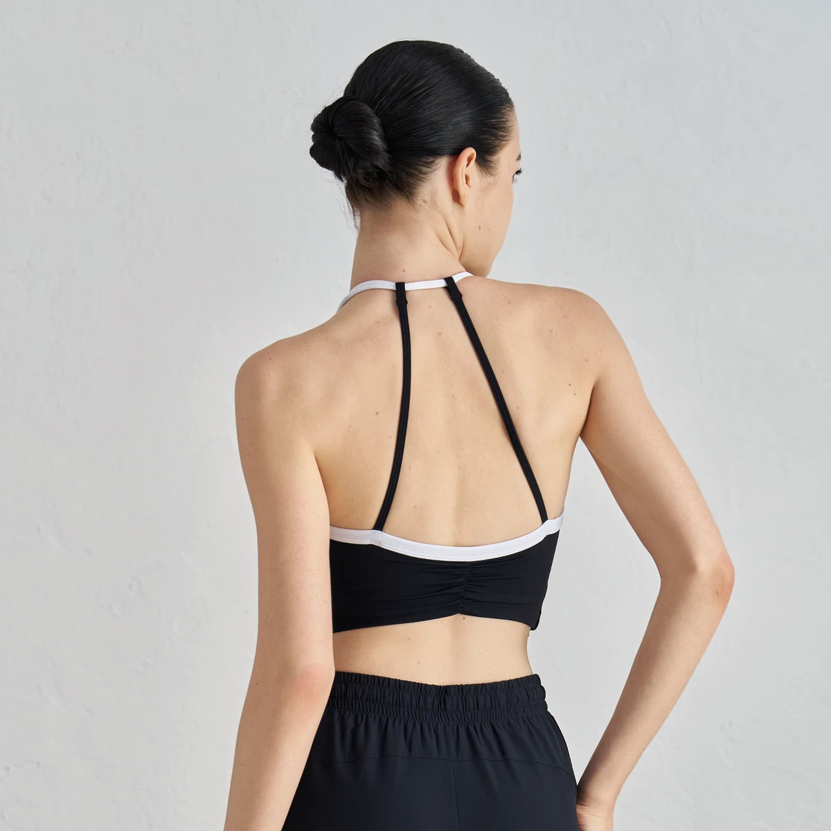 Sexy Women Halter Yoga Shockproof Sports Gym Bra Underwear Sportswear Sports Bra Shirts & Tops for Running Pilates