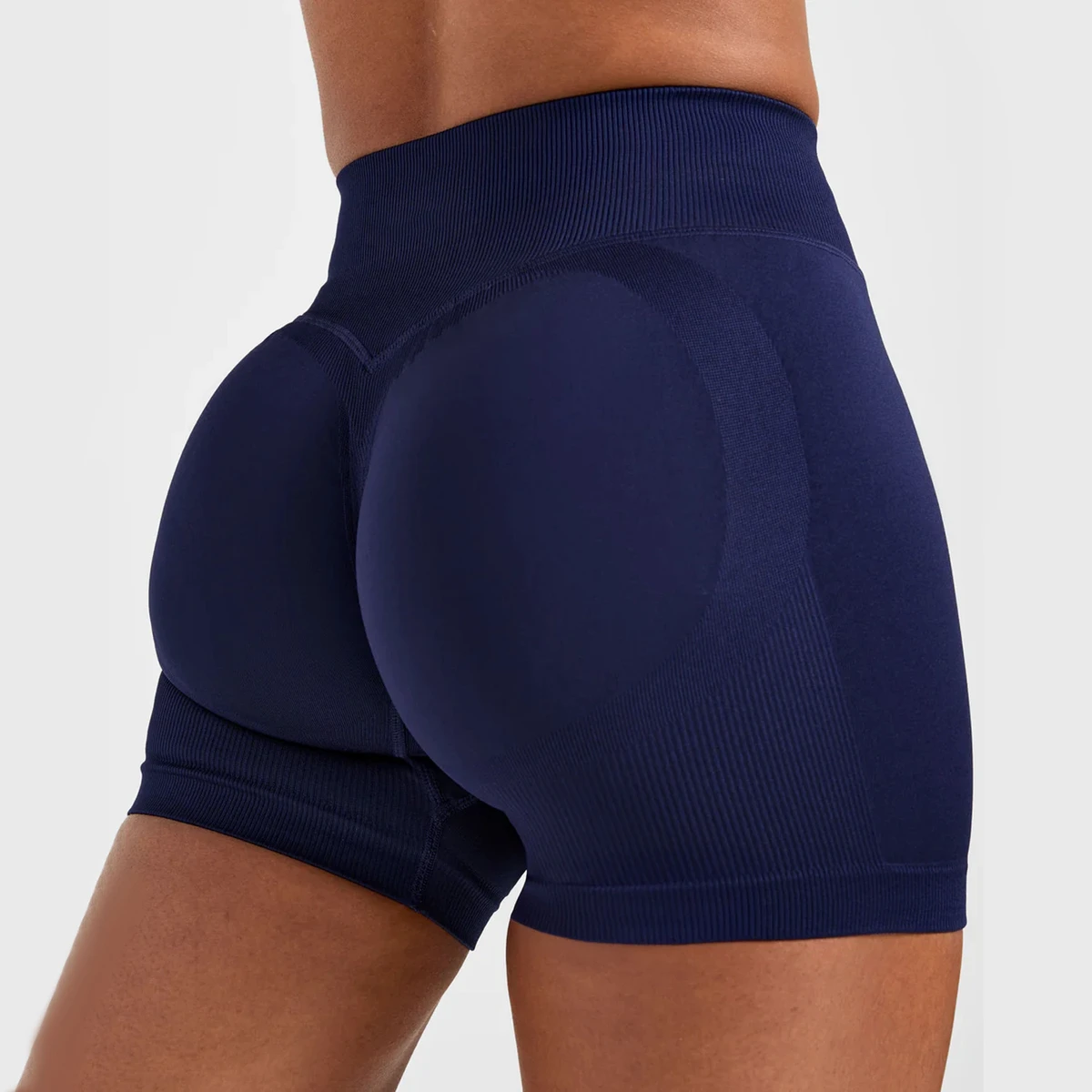 Women Outwear Seamless High Quality Tight Scrunch Butt Lift Running Fitness Sports Training Yoga Shorts