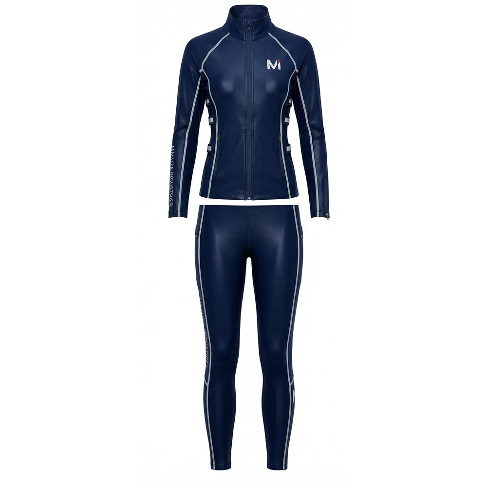 Unisex Compression Sport Tracksuit Gym Activewear Running Jogging Slim Fit Set Lightweight Maluza Industries