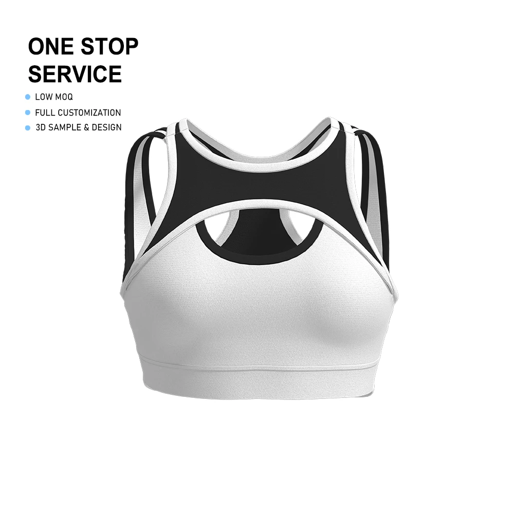 Women's Seamless Active Wear Sports Bra Push-up Yoga Top with Cross Back Padded Sports Bra Breathable Features