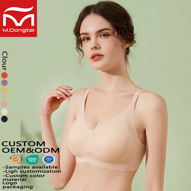 Factory Direct High Quality Spandex/Nylon Adjustable Shoulder Straps Removable Padding Comfortable Sports Bra Womens Intimates