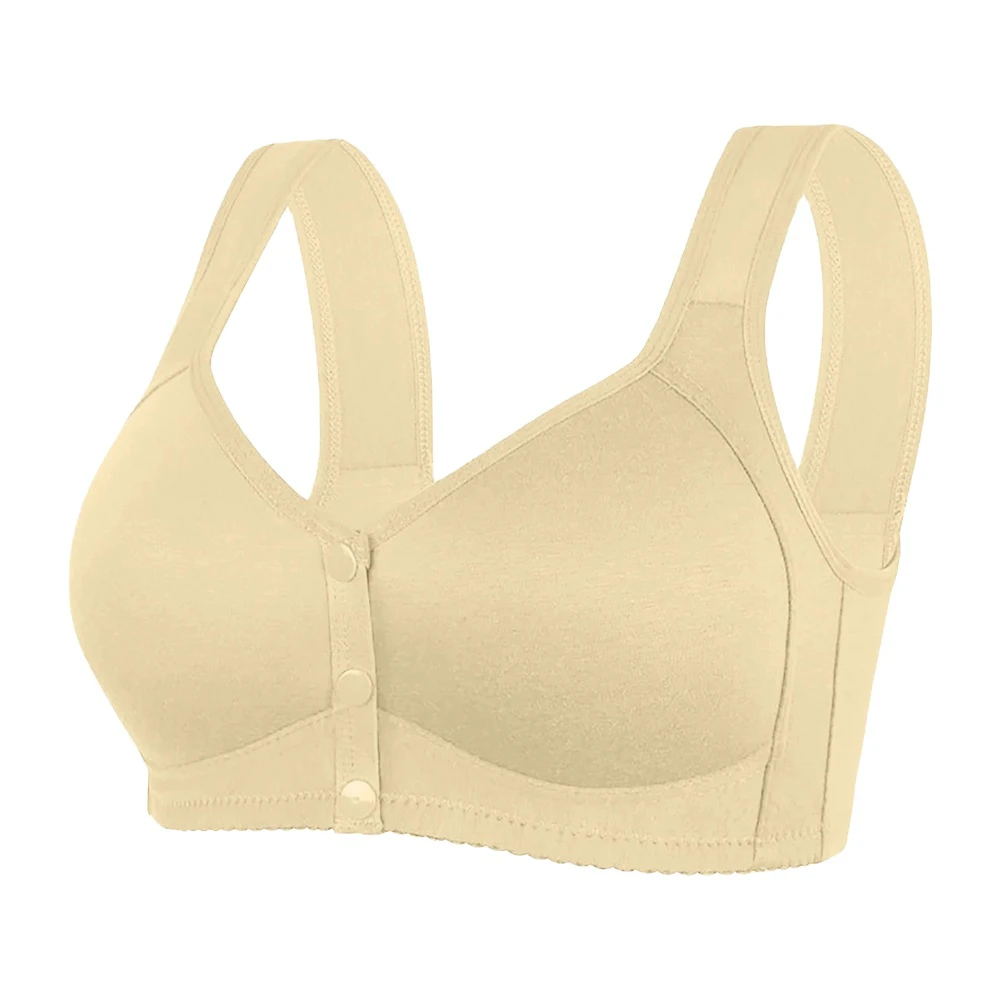 Women's Simple High Support Sports Bra Removable Pads Adjustable Straps Quick Dry Breathable Eco-Friendly Front Logo Option for