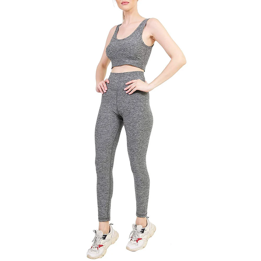High Stretch Clothing Women Yoga Set Women Sport Suit Set New Best Wholesale 2pcs Custom Printing Logo Eco Friendly Yoga