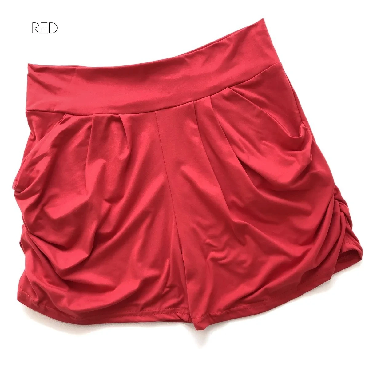 Washed Seamless Yoga Knitted Shorts High Waist Hip Lifting Yoga Shorts Fitness Pants Running Rib Booty Biker Shorts