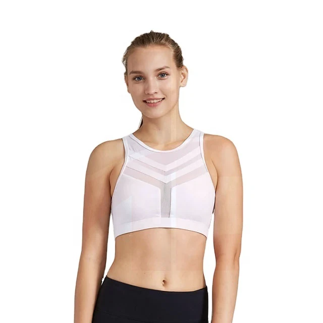 Hot Selling Women's Plus Size Four-Way Stretch Yoga Sports Bra Breathable Lightweight Seamless Quick Dry Sweat-Wicking for Gym