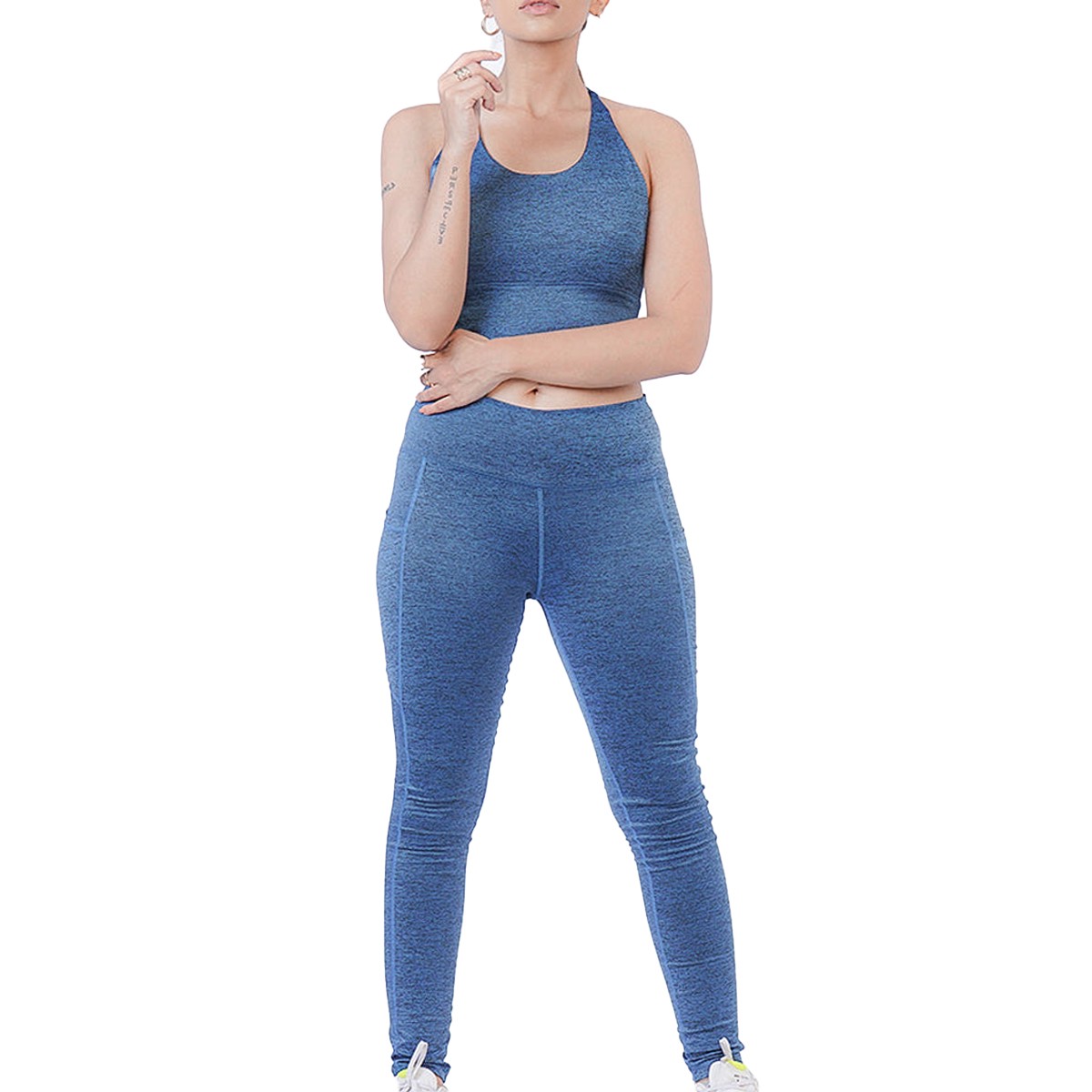 Activewear Women's Sportswear Clothing Workout Leggings Gym Fitness Two Piece Yoga Sets for Women