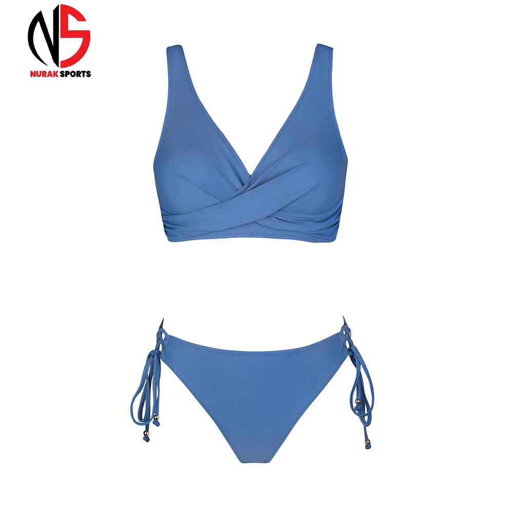 High Quality Private Label Women Tankini 1 Piece Customized Bikini Set Spandex/Polyester Breathable Low Price At NURAK's 2026