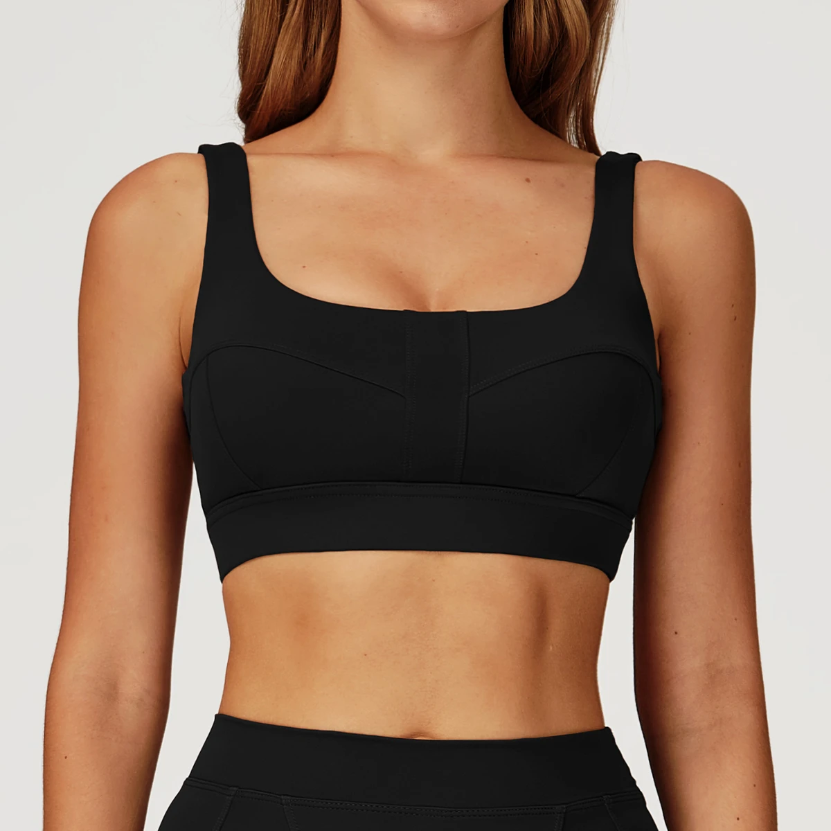 Women's Sexy Breathable Sports Fitness Yoga Bra Coat Simple Style Cross Back Tight Open with Straps for Running Exercise Yoga