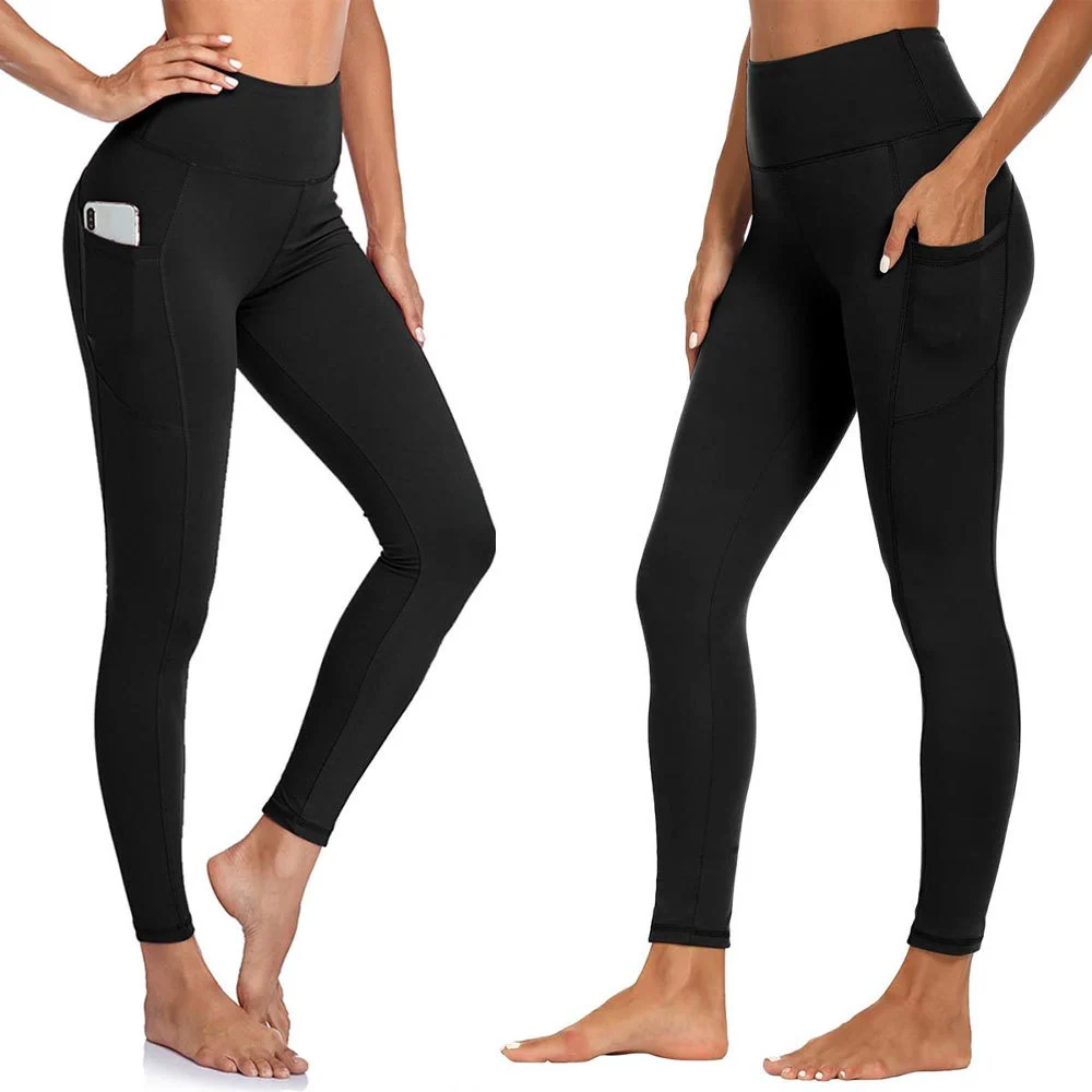 Wholesale High Waist Stretchable Yoga Pants for Women Custom Logo Activewear Leggings Casual Fitness and Gym Use
