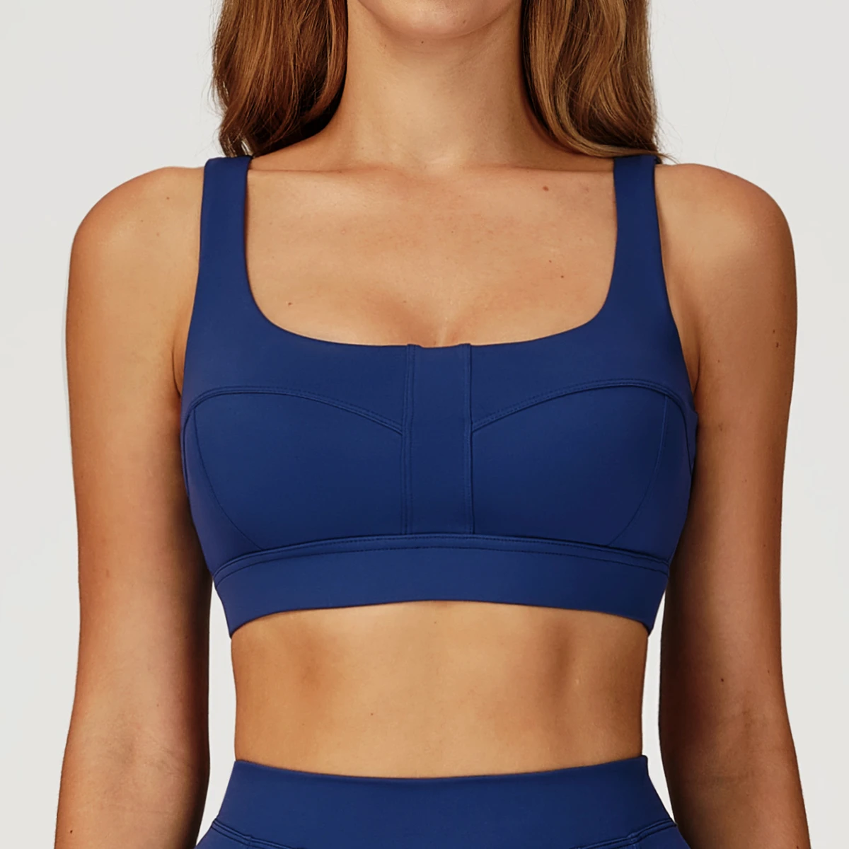 Medium Support Plus Size Gym Wear Slimming Running Lightweight Activity Comfortable Workout Women Sports Bras Fitness Front