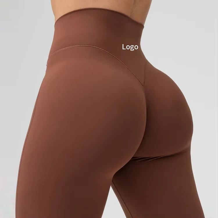 Custom 2024 High Waist Stretchy Hip Lifting Pants Yoga Leggings Women Workout Fitness Clothing Gym Wear Fitness Yoga Leggings