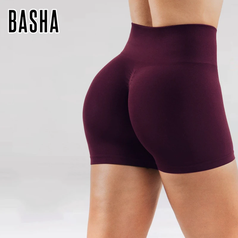The Best Selling High Quality Yoga Shorts Peach Butt Tight Seamless Fitness Shorts and Women High Waisted Stretch Sports Shorts