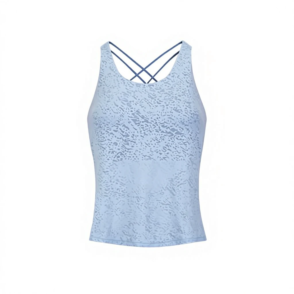 Women's High Support Crisscross Straps Spandex/Nylon Solid Quick Dry Breathable Eco-Friendly U-NECK Yoga Outdoor Sports Vest Bra