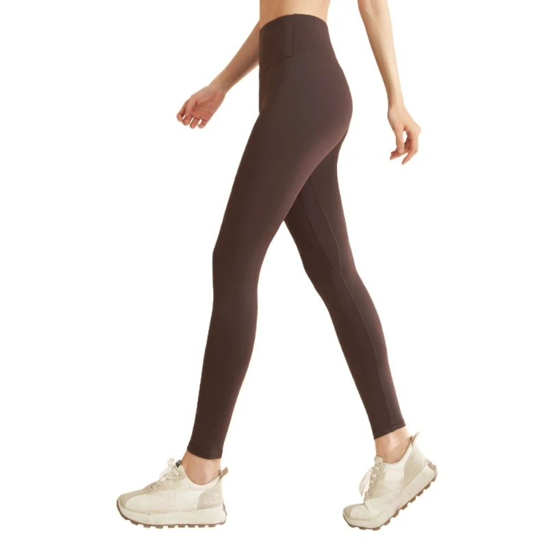 Women's Fleece Lined Yoga Quick Dry Slimming Winter Leggings High Waist No Camel Toe Thermal Gym Workout Running Leggings